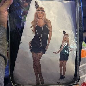 Flapper Halloween costume